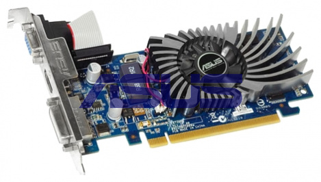Asus GeForce 210 589Mhz PCI-E 2.0 1024Mb 1200Mhz 64 bit DVI HDMI HDCP