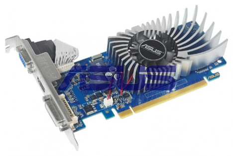 Asus GeForce GT 430 700Mhz PCI-E 2.0 1024Mb 1200Mhz 64 bit DVI HDMI HDCP